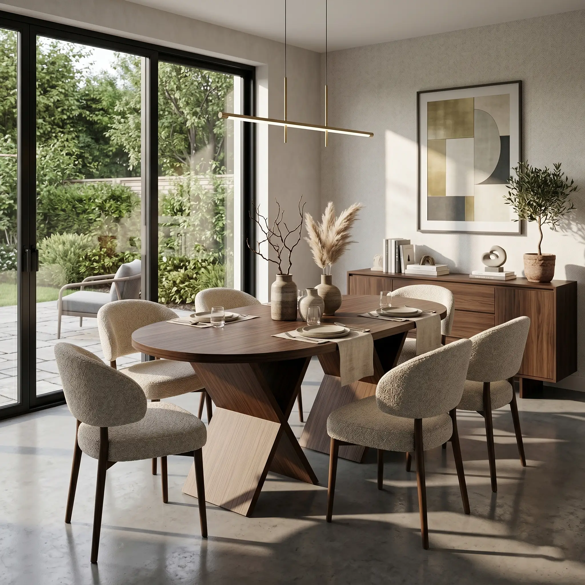 Benny- Dining Table walnut (2)