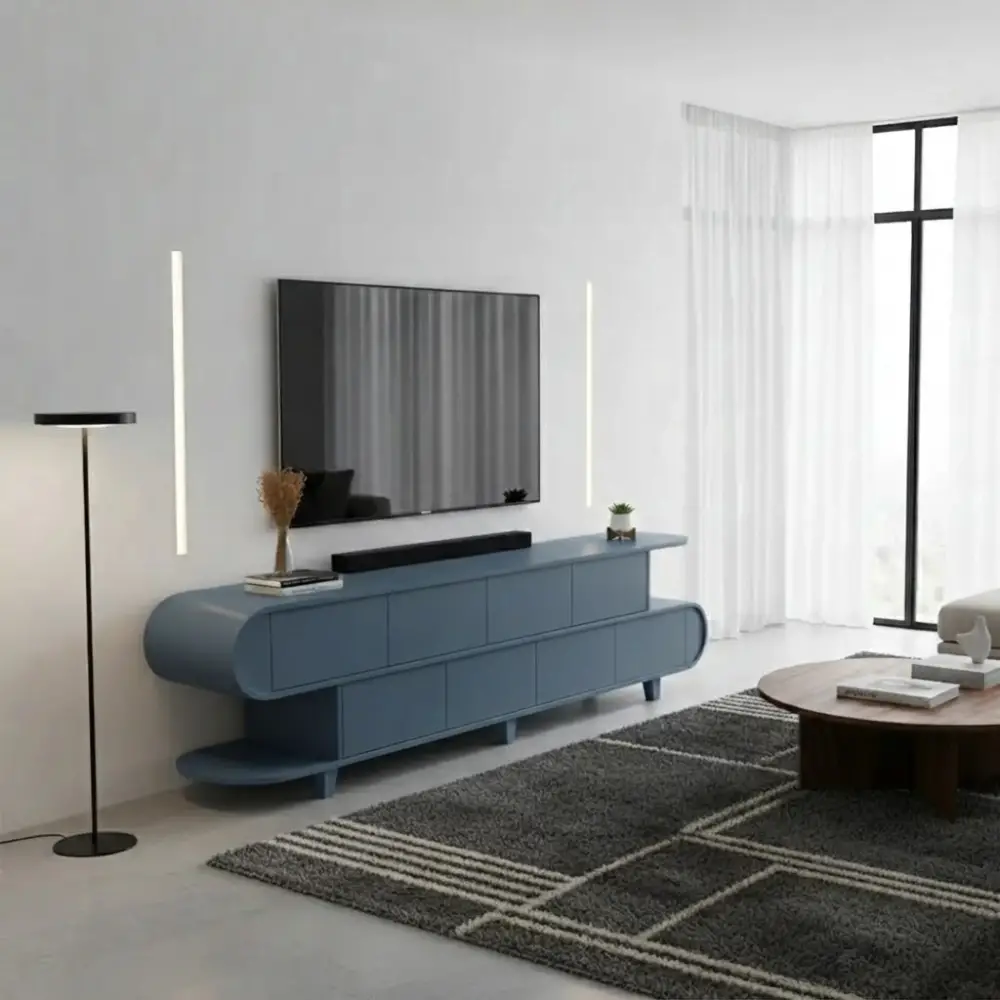 Amflex Tv Unit in blue