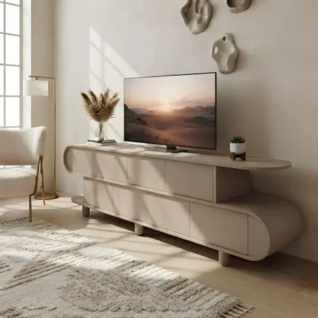 Amflex Tv Unit in dark beige