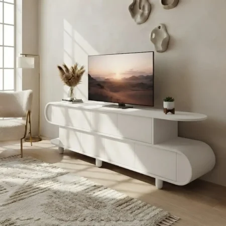 Amflex Tv Unit in white