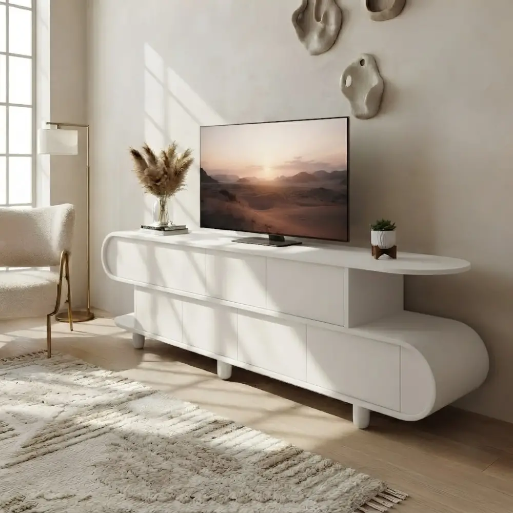 Amflex Tv Unit in white