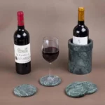 Round Marble Coasters (Set of 4)