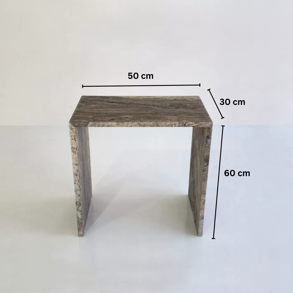 Solara Side Table in Walnut Travertine (2)