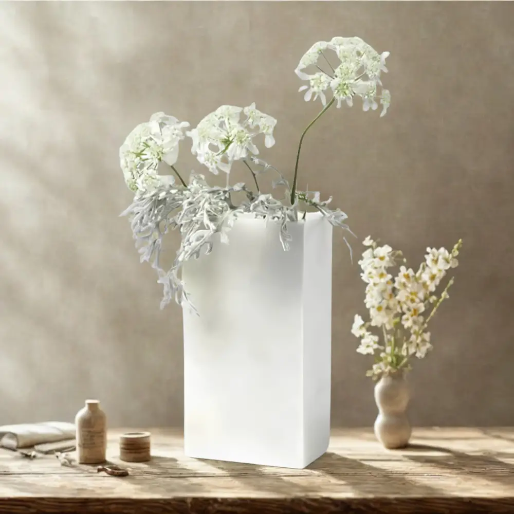 White Marble Vase