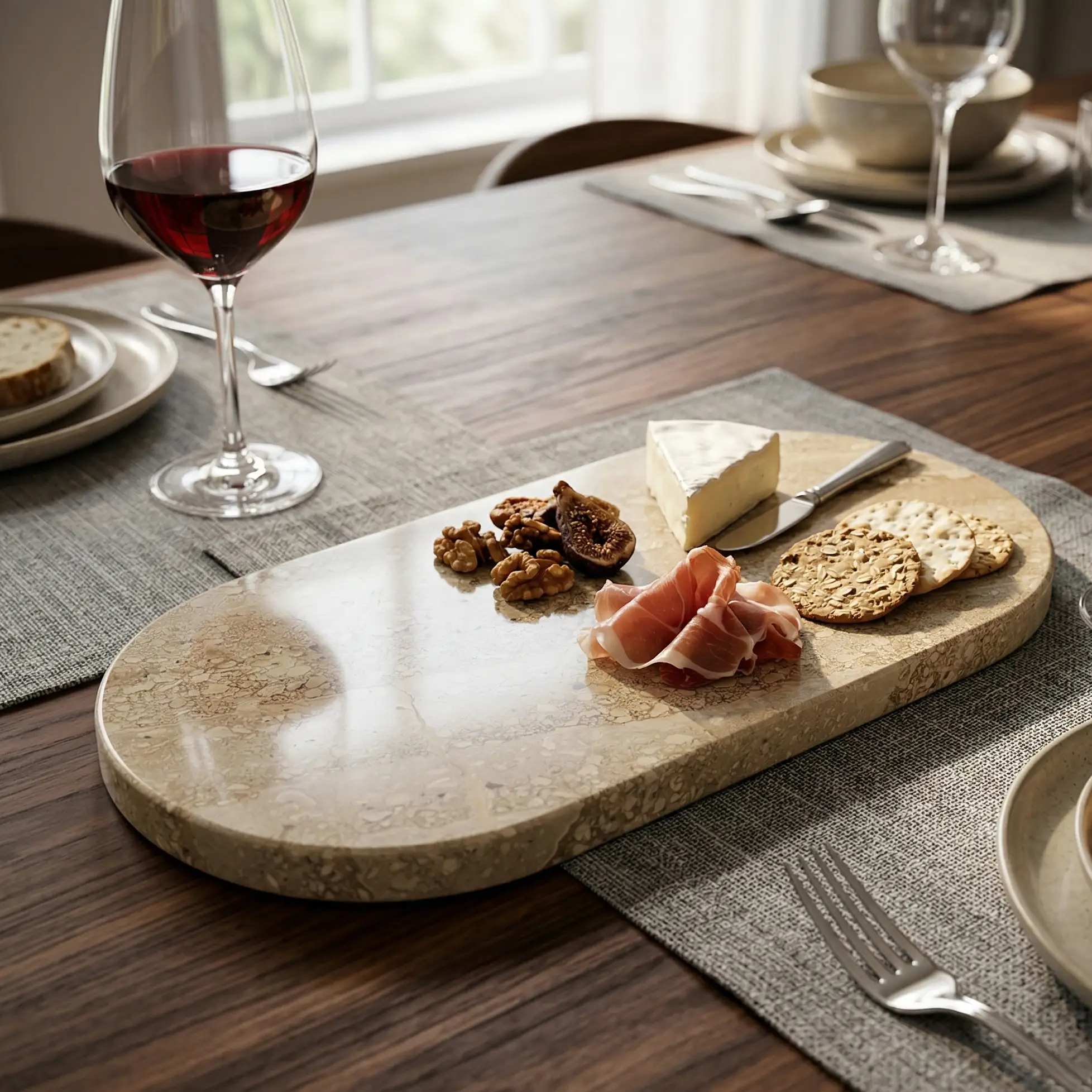 Oval Stone Tray