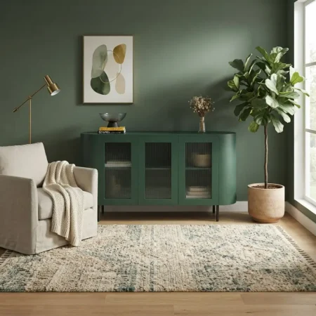 Morella Sideboard in green (1)