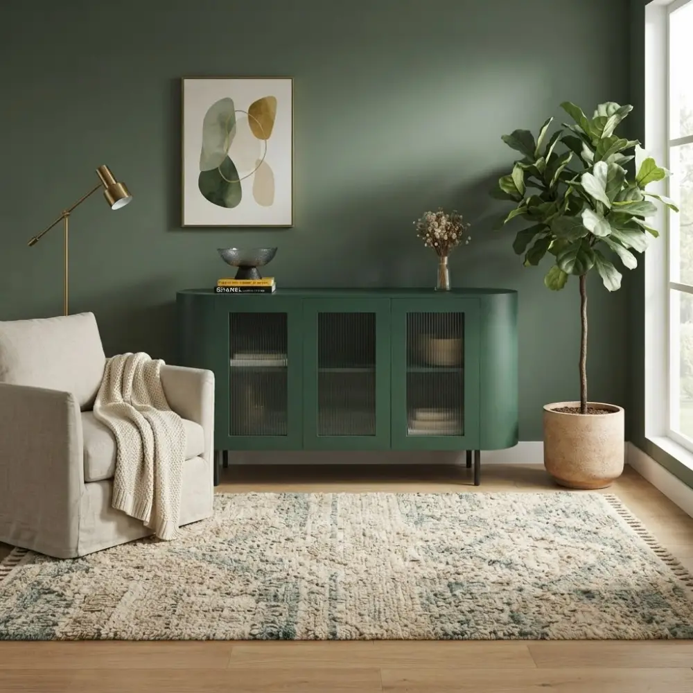 Morella Sideboard in green (1)