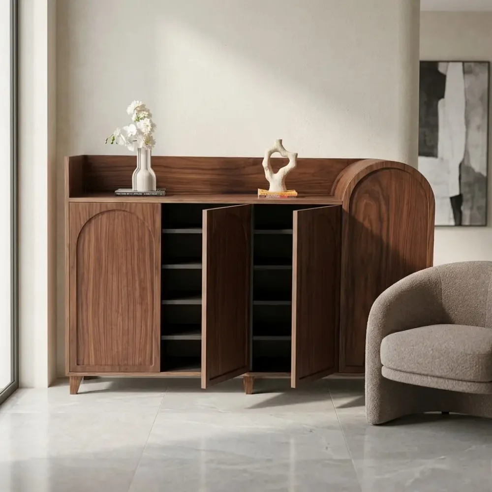 Shoe Rack Side Table Shonda Shoe Rack - Lamac