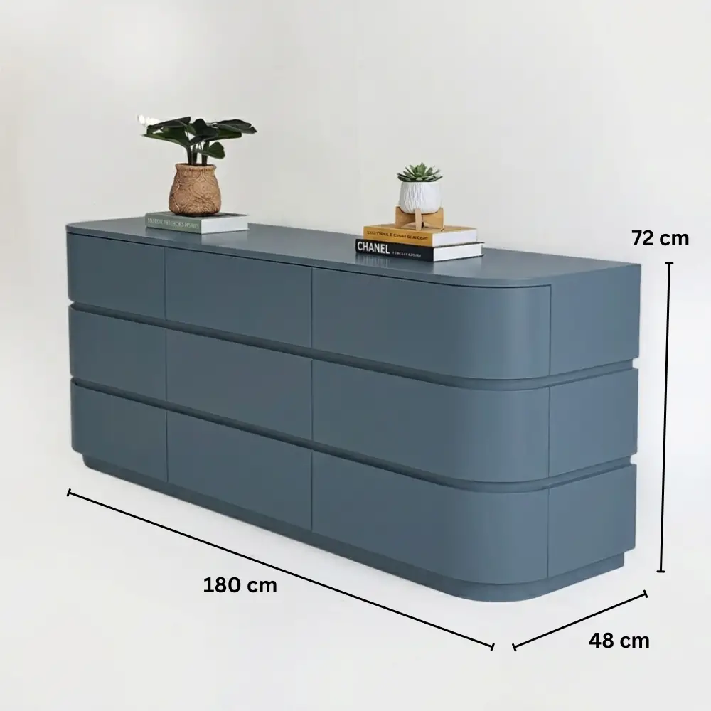 Lexa Chest of Drawers - Blue (2)