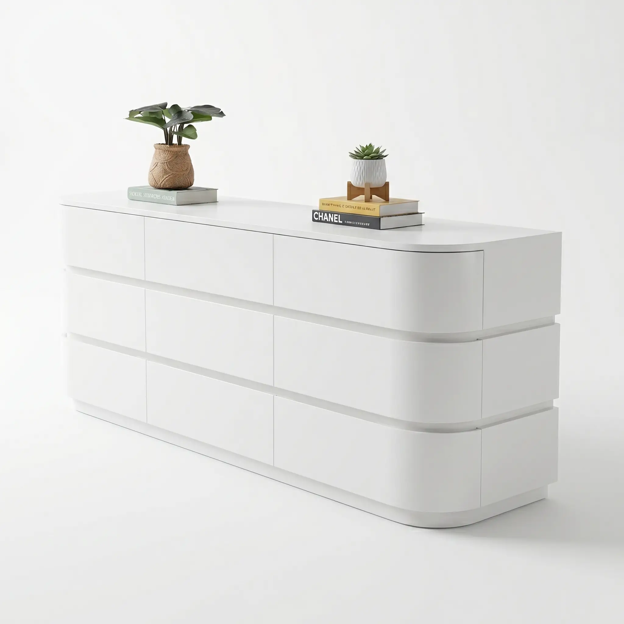 Lexa Chest of Drawers - White (1)