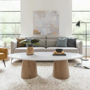 Lior oval coffee table