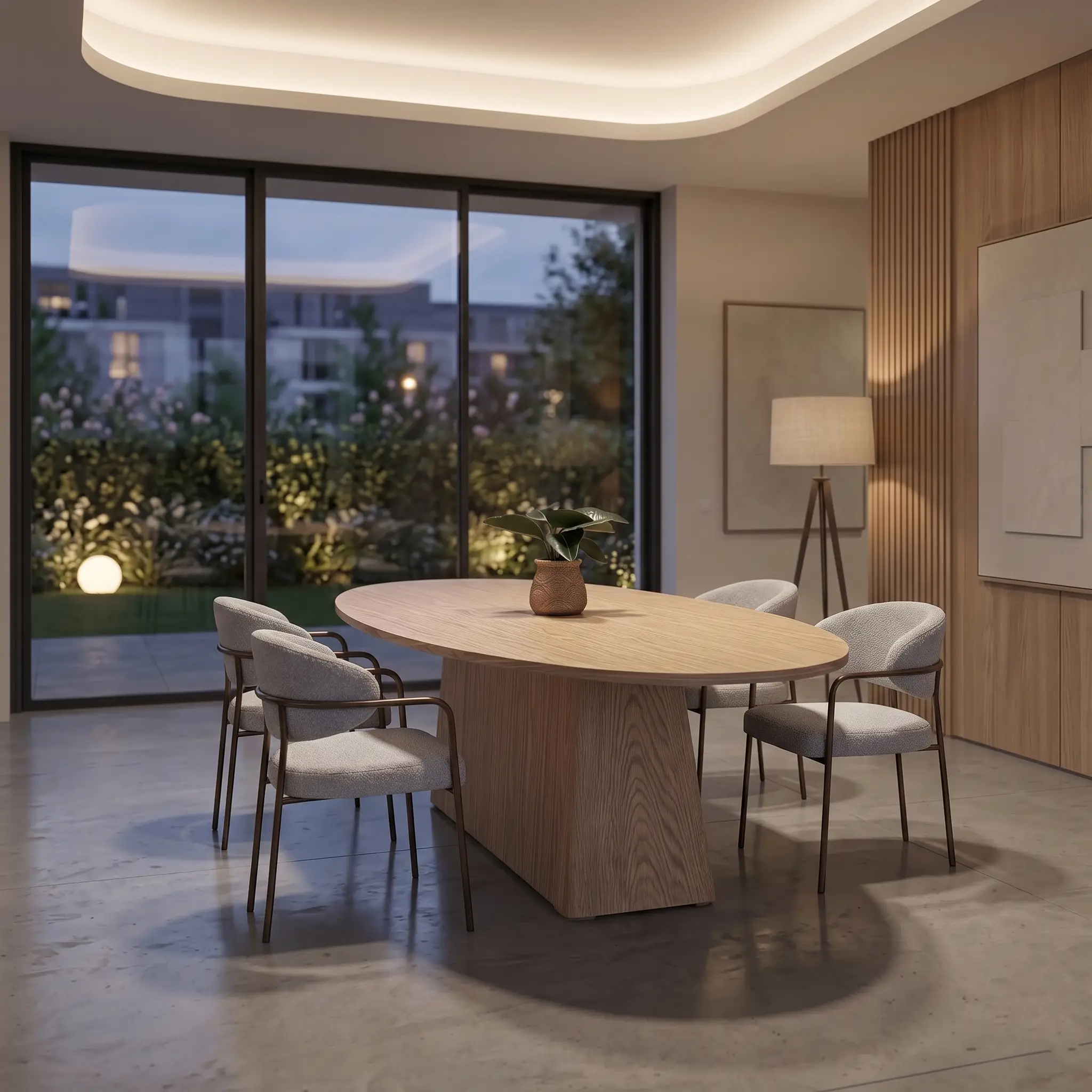 Celia Dining Table in Red Oak 1 (2)