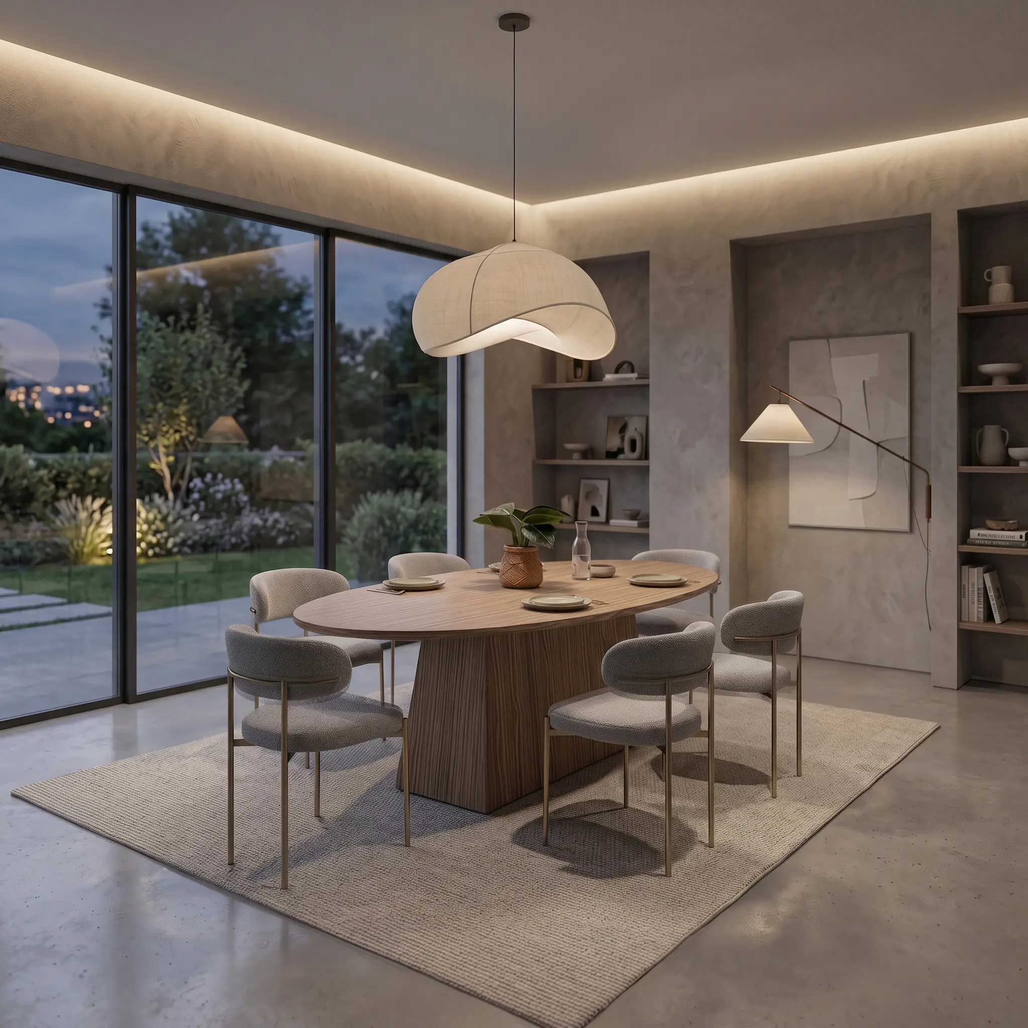 Celia Dining Table in Walnut 1 (1)
