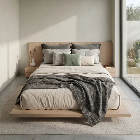 Linea Platform Bed - Thumbnail Image 11