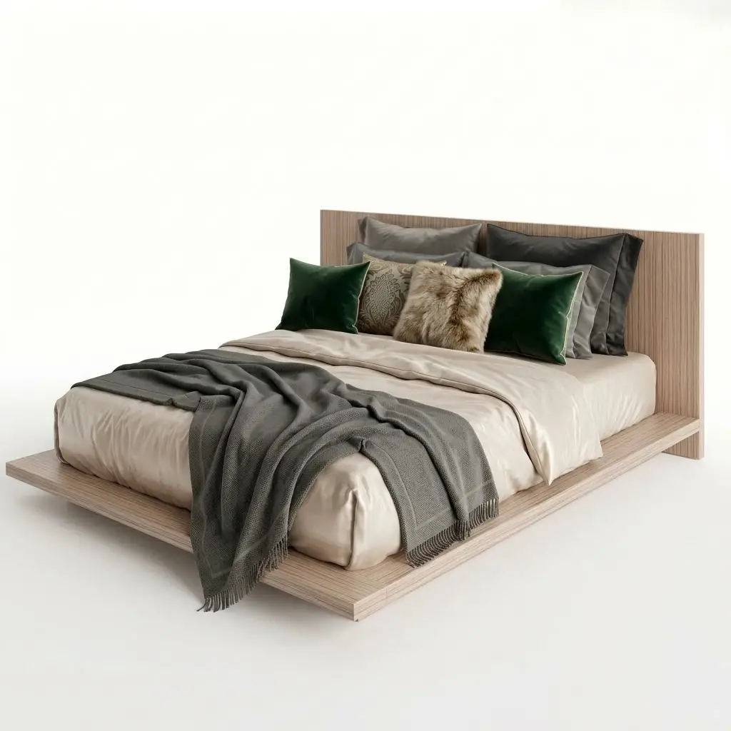 Linea Platform Bed - Image 23