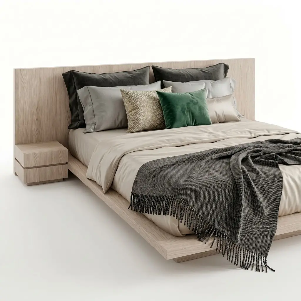 Linea Platform Bed - Image 33