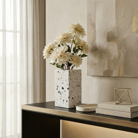 Marble Flower Vase (2)