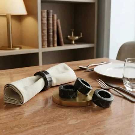 Marble Rings in black (1)