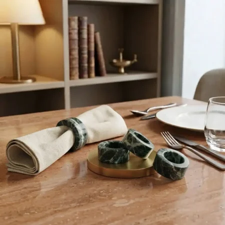 Marble Rings in green (1)