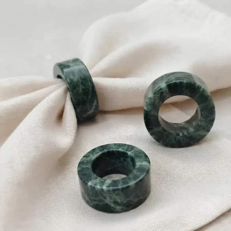Marble Rings in green (2)