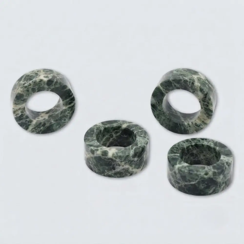 Marble Rings in green (3)