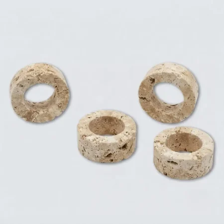 Marble Rings in travertine (3)