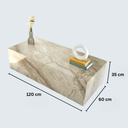 Rectangular Anna Coffee Table - Diana Beige