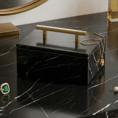 Rectangular Jewelry Box - Black (6)