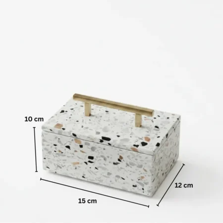 Rectangular Jewelry Box - Terrazzo (3)