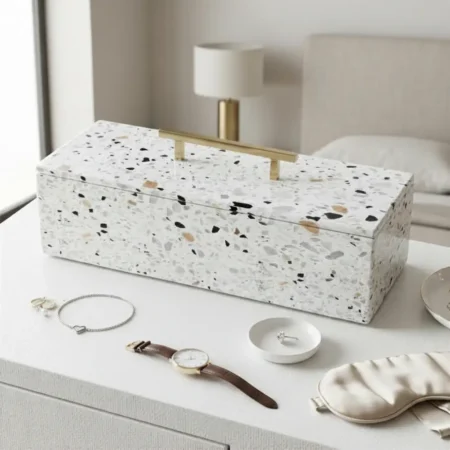 Rectangular Jewelry Box - Terrazzo (5)
