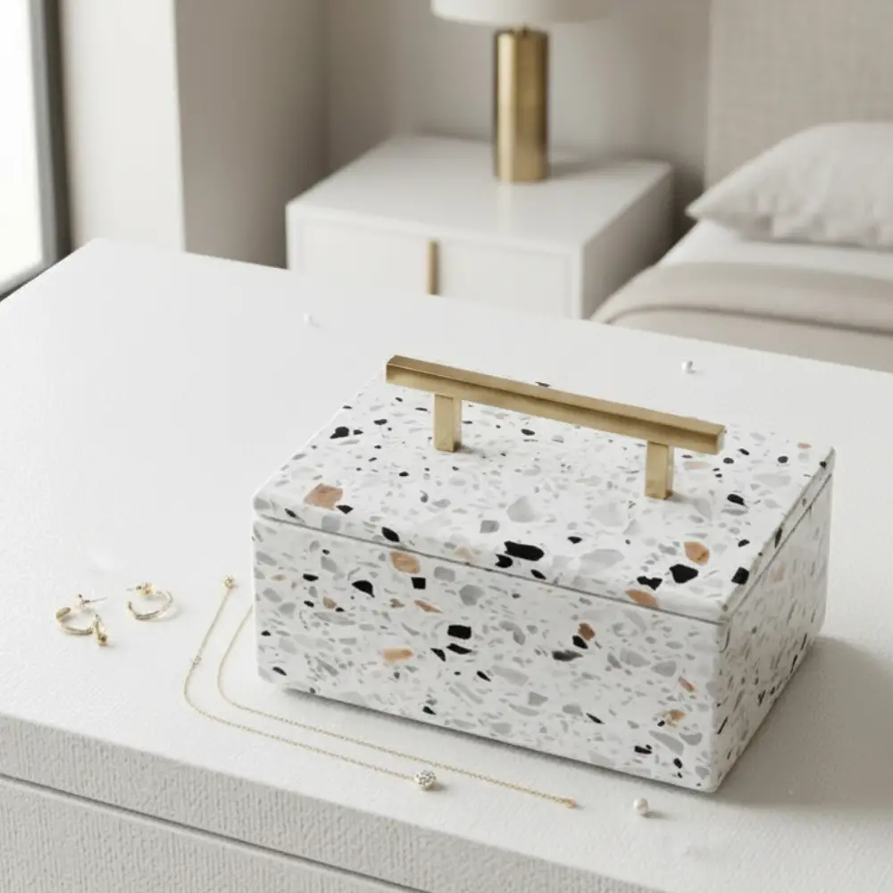 Rectangular Jewelry Box - Terrazzo (6)