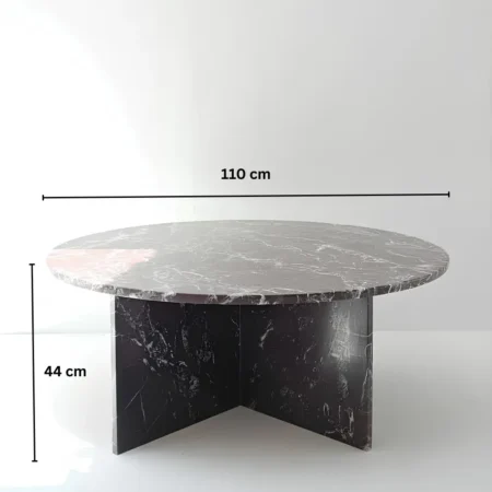 Renata Coffee Table in Rossa Levanto
