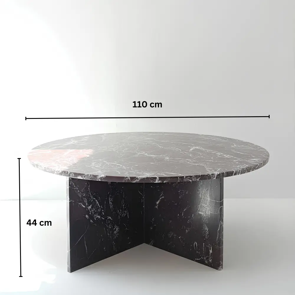 Renata Coffee Table in Rossa Levanto