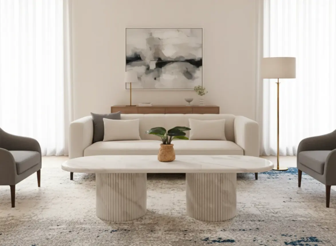 Marble furniture maintenance