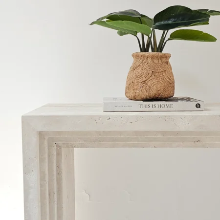 Alma Console (Unfilled Raw Travertine) (3)