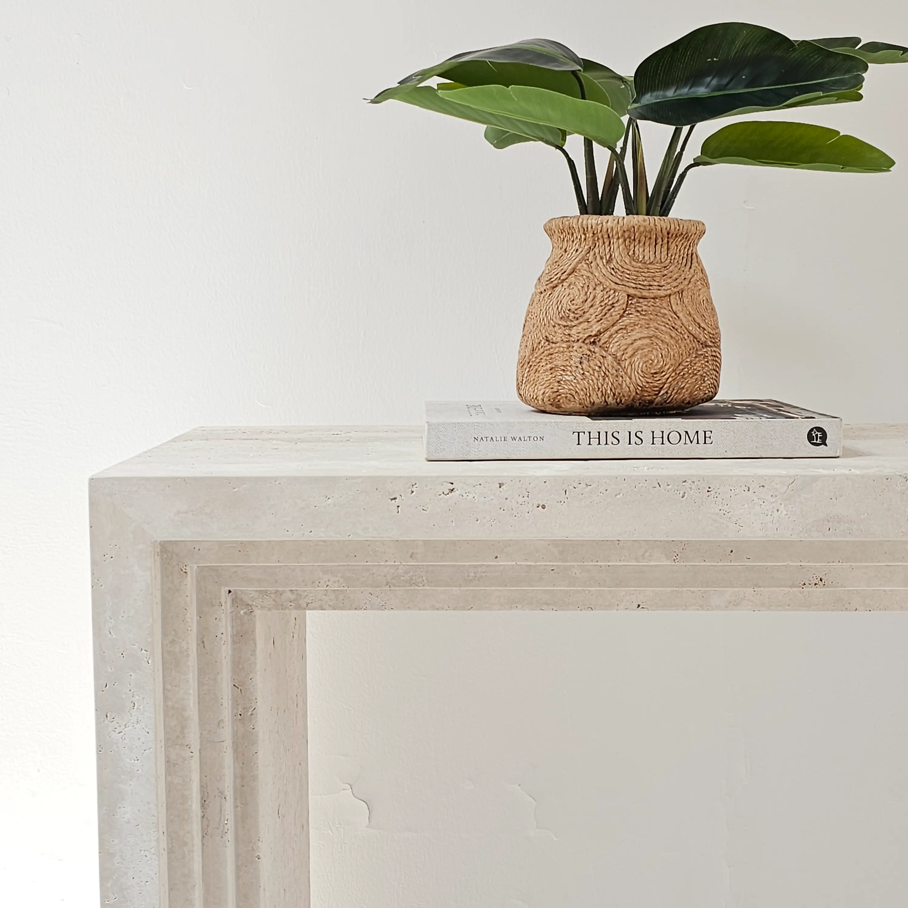 Alma Console (Unfilled Raw Travertine) (3)