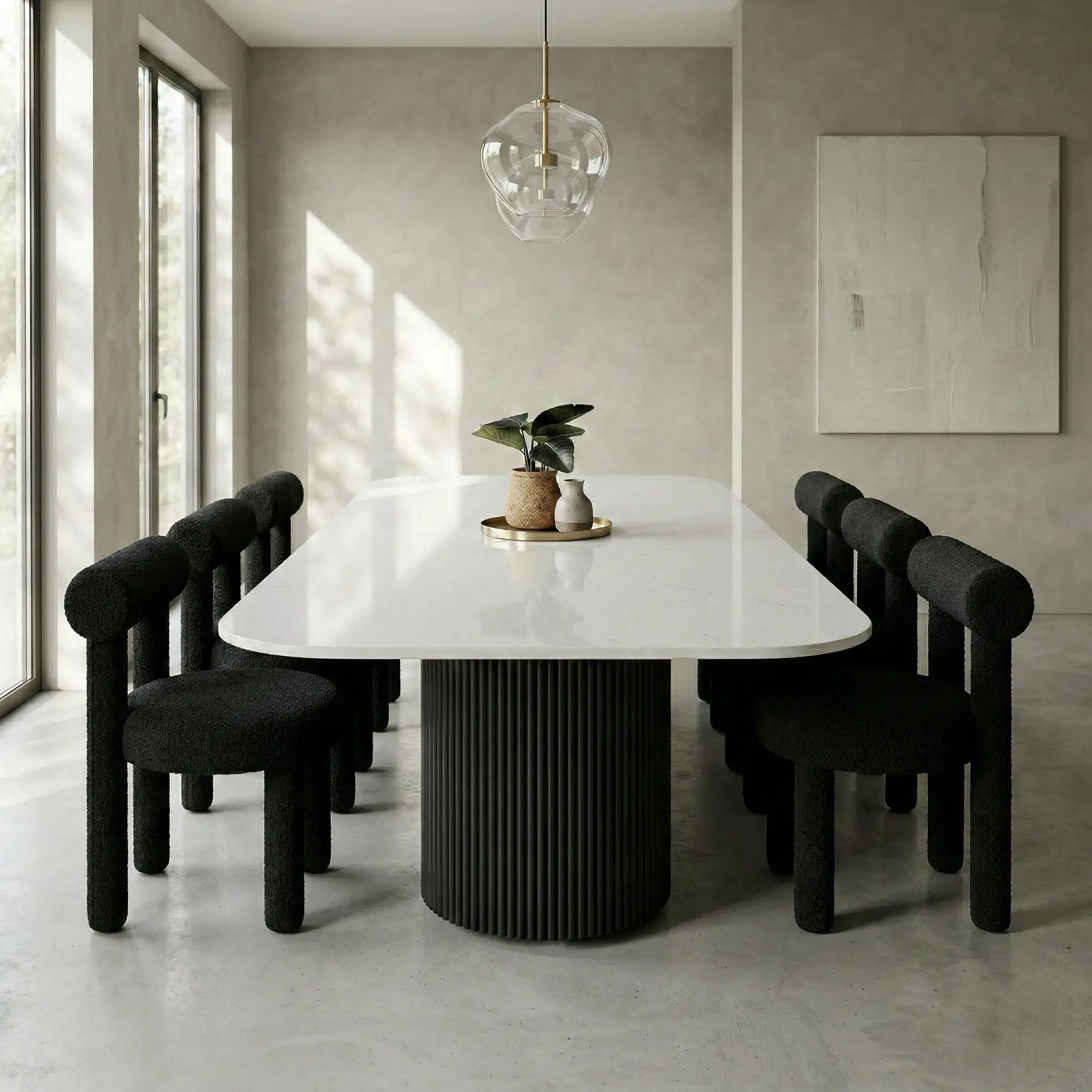 light vs dark marble furniture