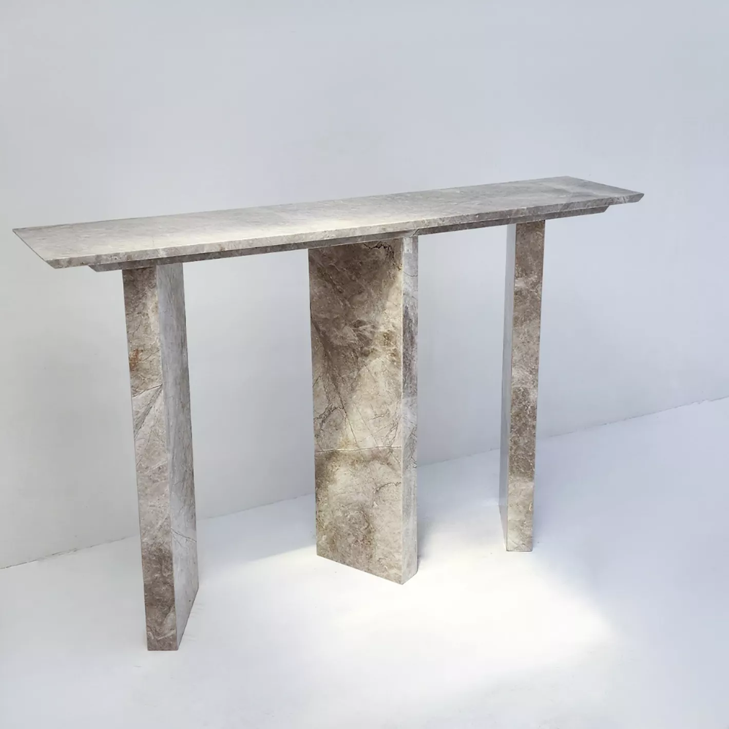 Taupe Silk Vanya Console (6)