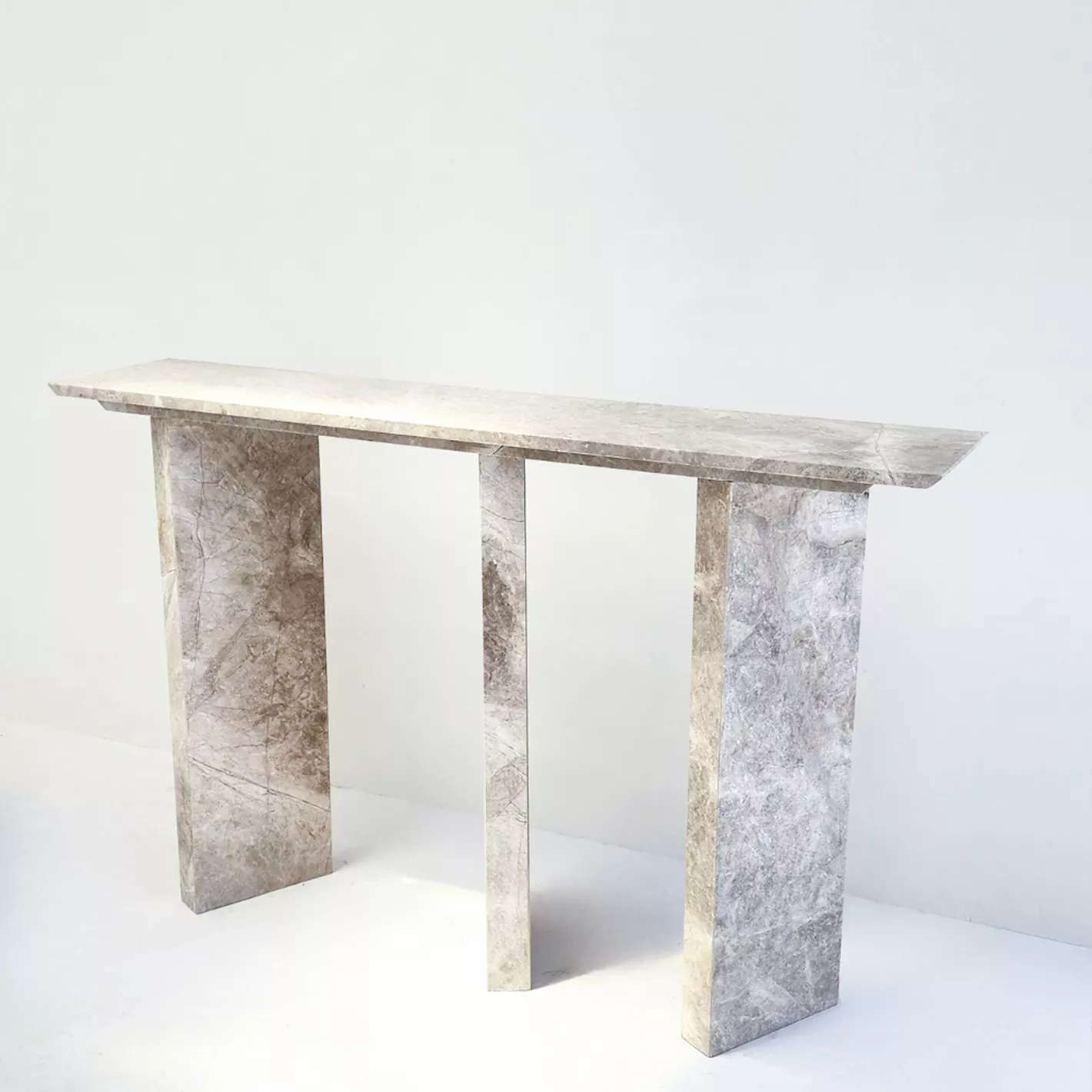 Taupe Silk Vanya Console (8)