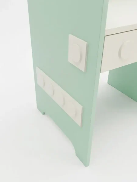 Ollie Desk in Green-White (5)