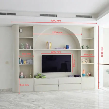 Cloud Arch TV Wall Unit - Thumbnail Image 3