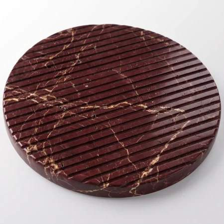 Burgundy Round (3)