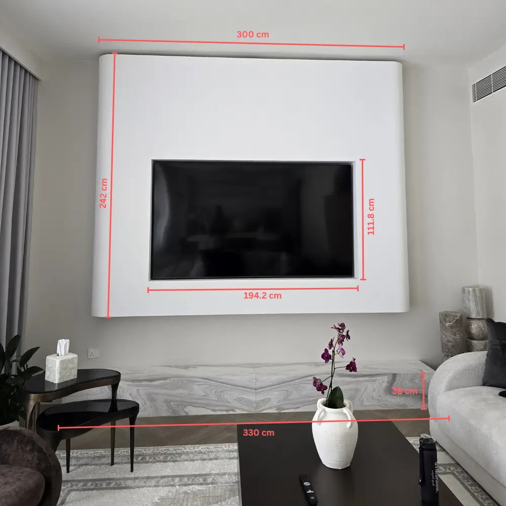 Corvani TV Wall Unit - Image 4