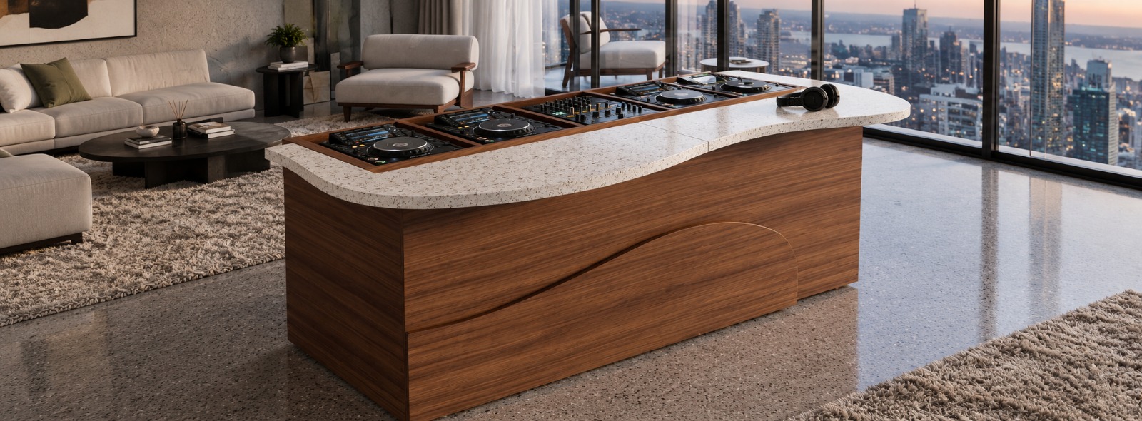 Giving the DJ Setup a Place of Its Own